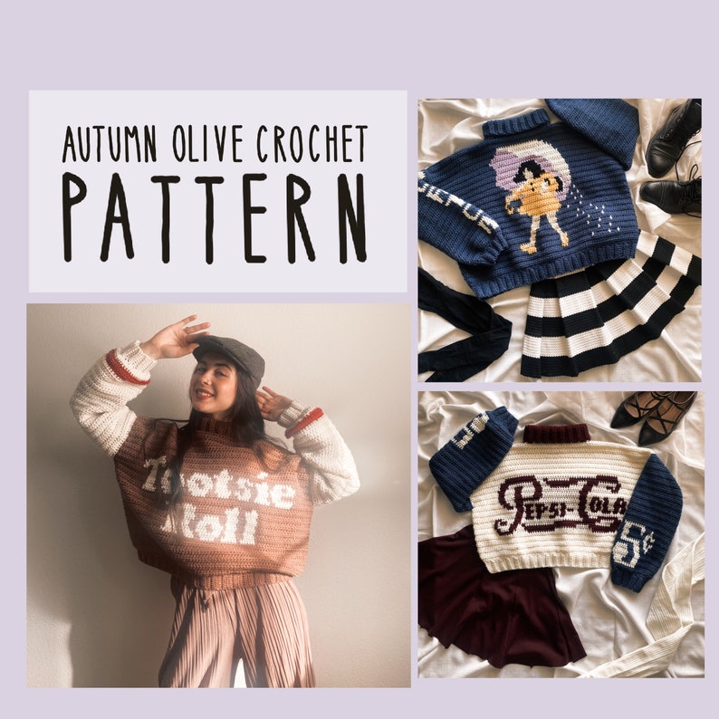 crochet patterns designed by Autumn Olive Crochet #crochet