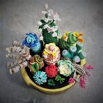 Crochet A Cactus Garden – 10 Patterns in One, Written in English and Spanish!