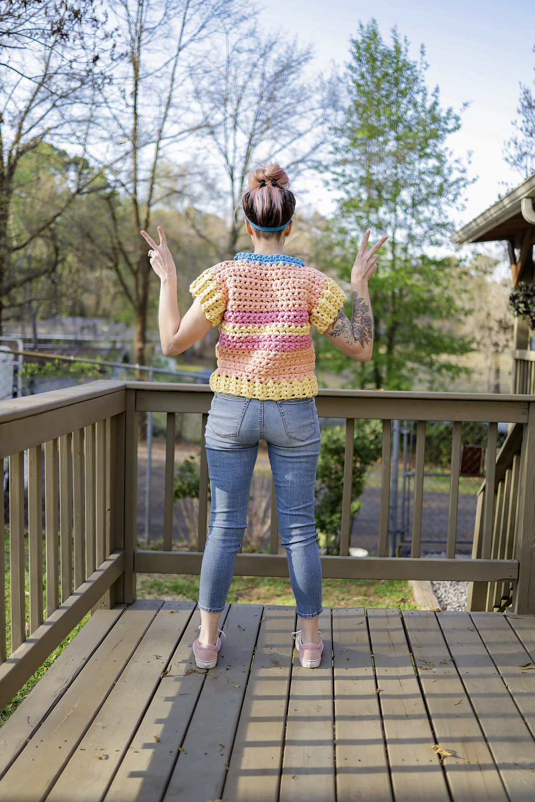 How Adorable Is This Simple Chunky Summer Tee Pattern? Size Inclusive and Great For Beginners!