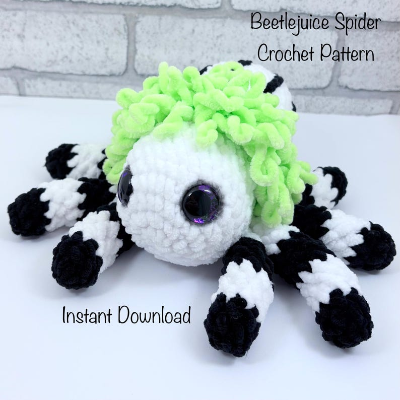 Designer Spotlight: The Very Best Knit & Crochet Patterns Inspired By Beetlejuice ... A Collection Of My Favorites!