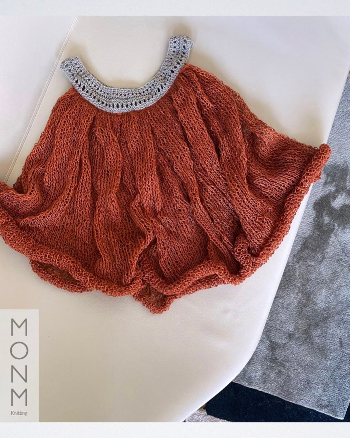 Knit a Flowing 'Kala Top' Tunic Designed By Mingbi Luo