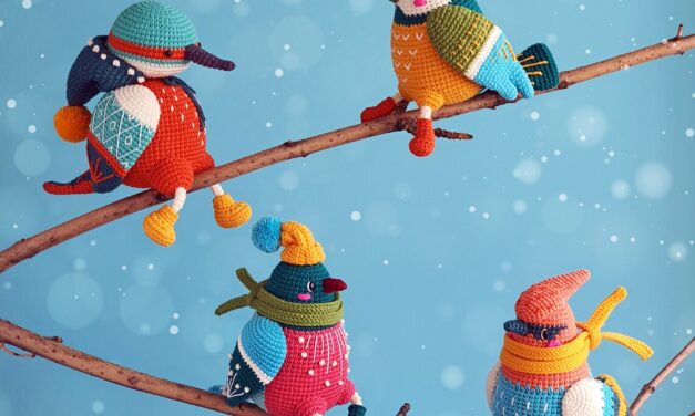Get Started on This Collection of Ornate Crochet Birds Now and You’ll Be Set For The Holiday Season