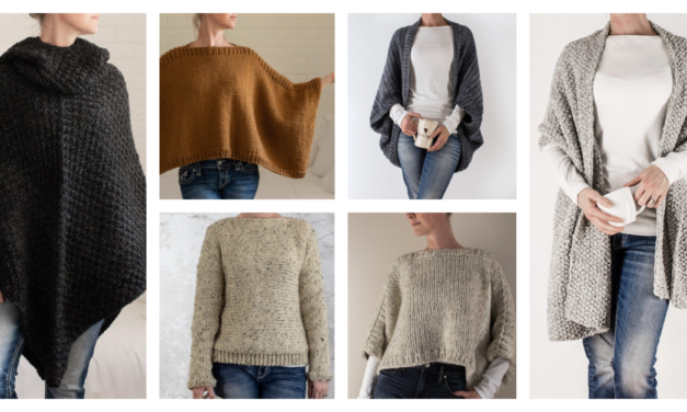 Designer Spotlight: Sweater Weather Is Just Around The Corner, Here Are Seven Sweater Patterns From Bromefields That Knit Up Quick