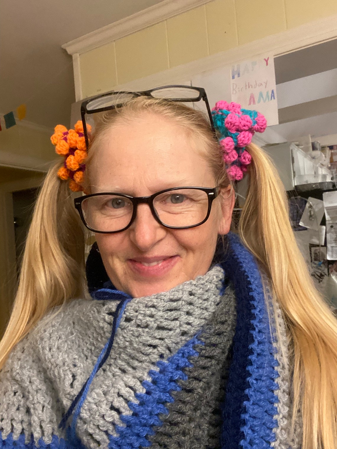 Crochet a Unique Hair Scrunchie ... Easy To Make and Looks Great!