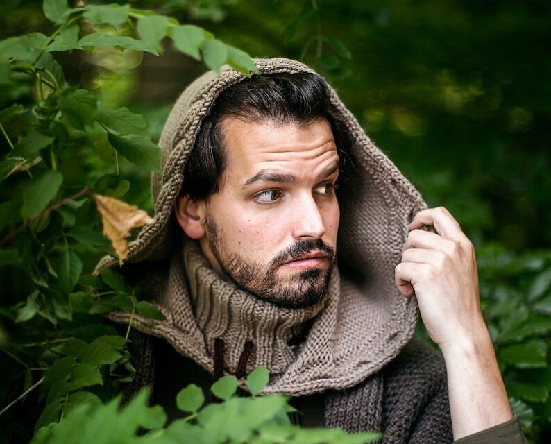 Knit A Druid Cowl, For Fun Cosplay or Just Because This Magical Hood Looks Awesome