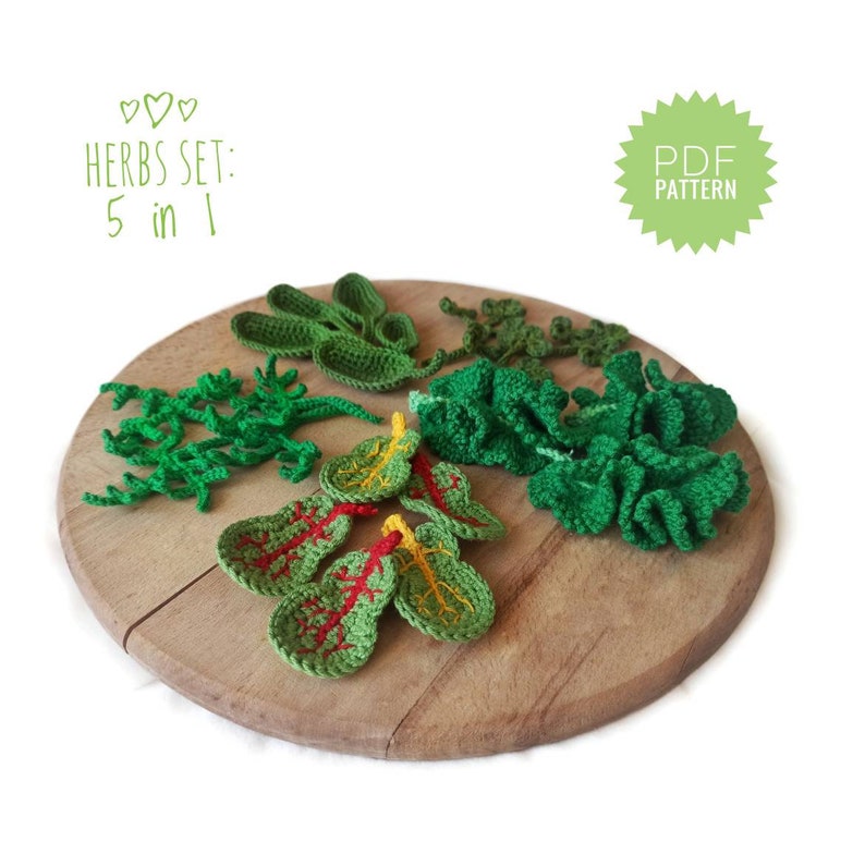 crochet patterns designed by Irina Obukhova of Mommy's Bunny Crafts #crochet #playfood #foodie