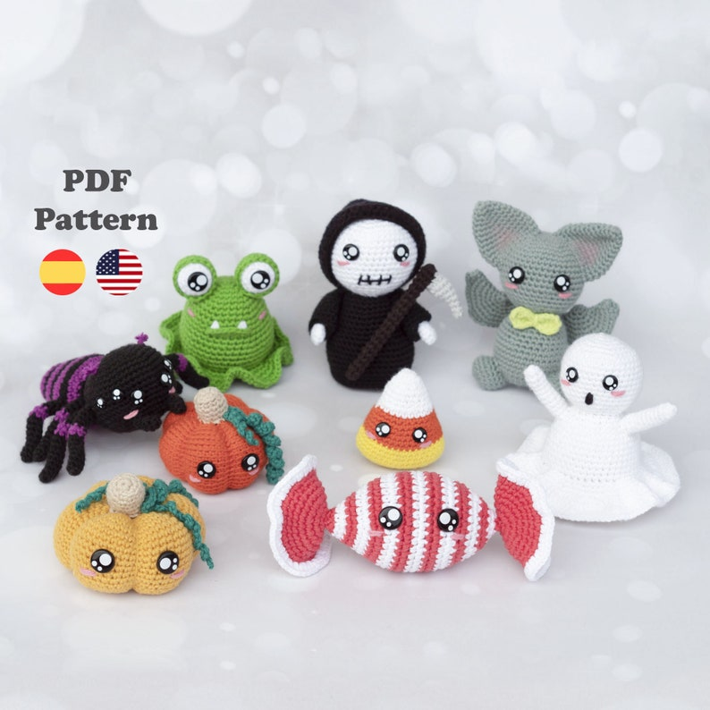 crochet amigurumi patterns designed by Nerea Gomis of Xicotet Amigurumis #crochet #amigurumi