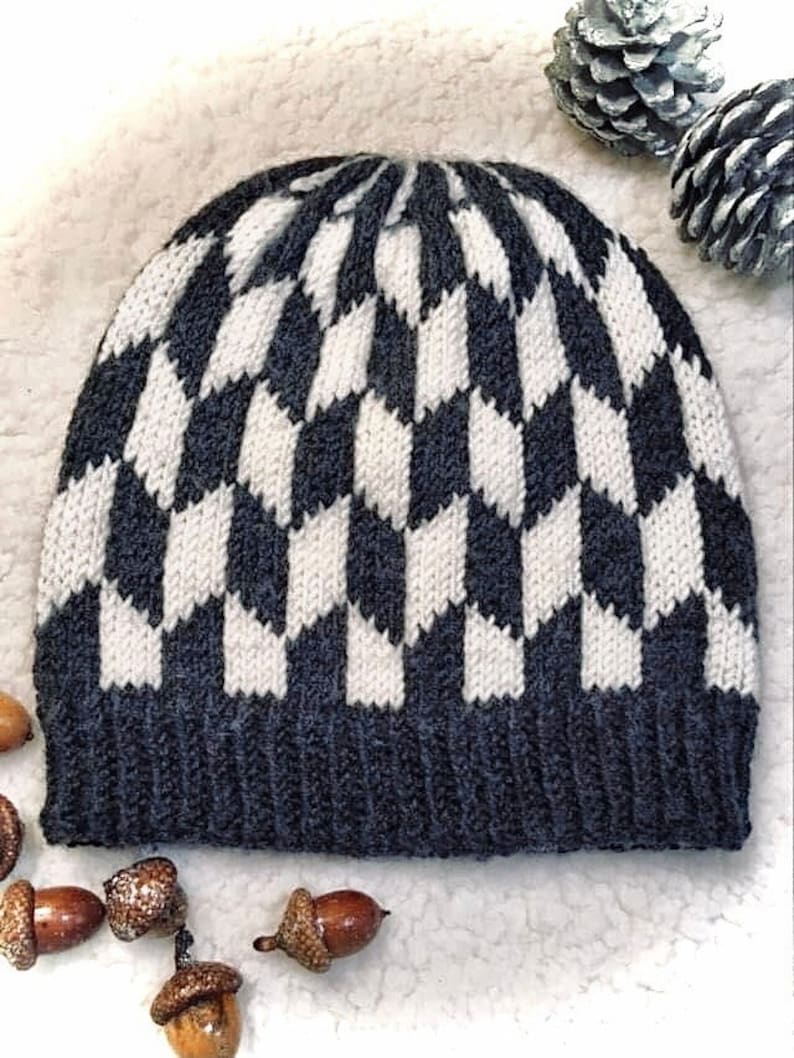 knit hat patterns designed by Silvermoon Knits