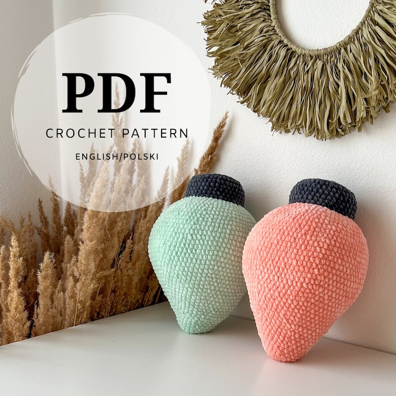 crochet patterns designed by Aleksandra Maka #crochet #handmade