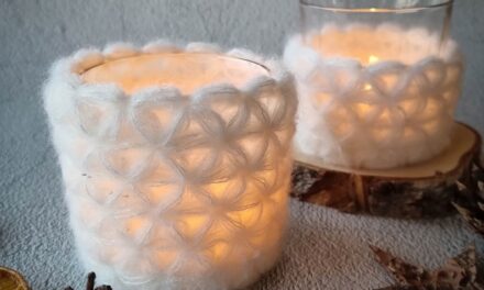 Jasmine Stitch Candle Cozy Pattern For Crocheters … Say Hello To This Versatile Gift!