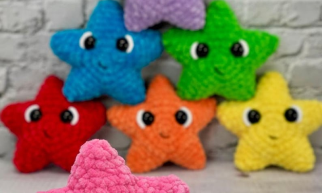 Adorable Twinkle, Twinkle New-Sew Christmas Star Ornaments, Perfect Pattern For Crocheters