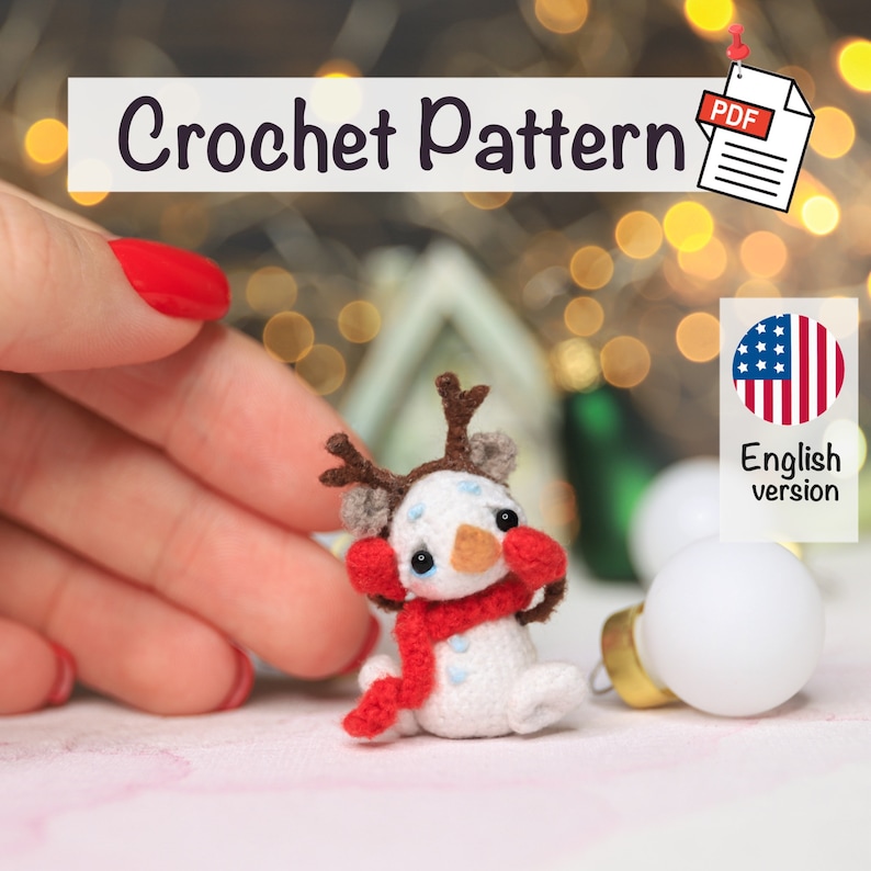 'Tis The Season For Cute Micro Miniatures - I Spy a Raindeer, Three Gnomes and a Snowman Too!