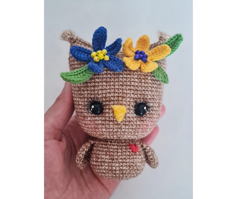 Sweet Owl Amigurumi Pattern Designed by Juliia Pyha 