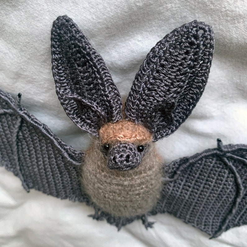 Vanessa Mooncie's Long-Eared Bat With Open Wings is Magic ... Yes, There's a Pattern!