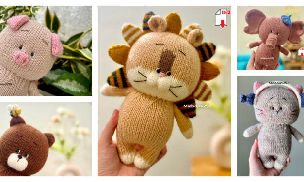 9 Adorable Amigurumi Patterns For Knitters Designed By Hằng Phạm