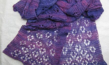 Patterns To Knit Summer Scarves and Shawls, Designed By Elizabeth Lovick of Northen Lace