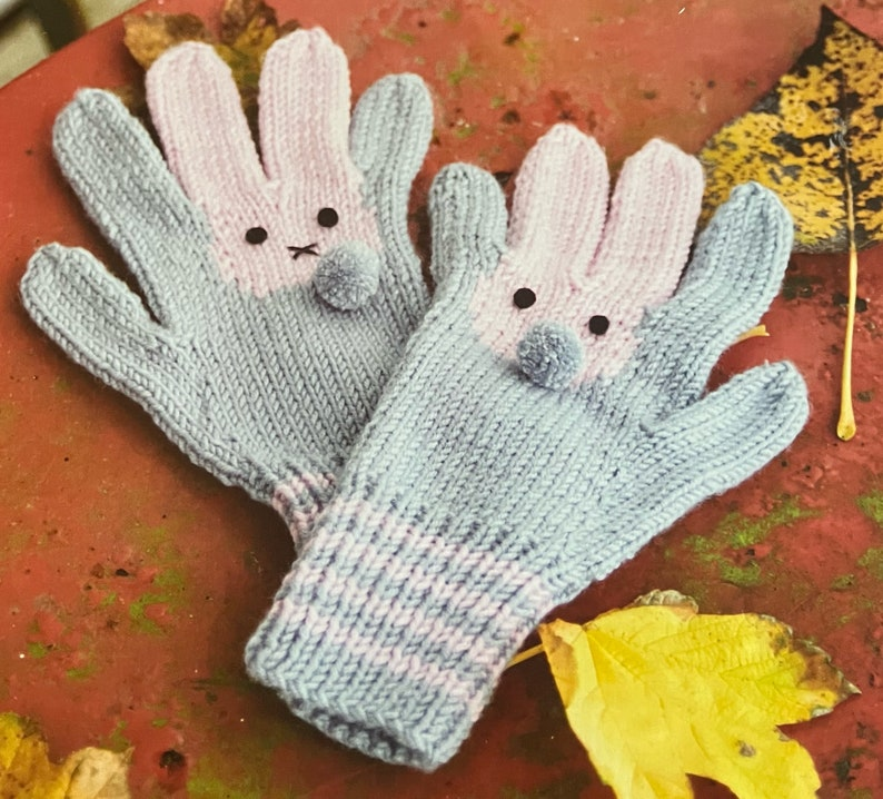 knit gloves pattern #knitting