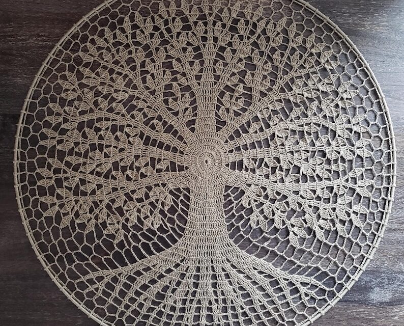 Crochet a Tree of Life Mandala … Thoughtful Gift Idea!