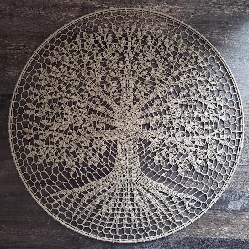 Crochet a Tree of Life Mandala ... Thoughtful Gift Idea!