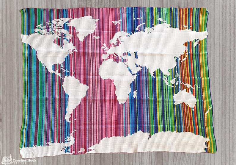 Crochet An 'Our Earth Blanket' - A New Take On The Temperature Tracking Pattern