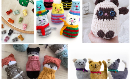 Wee Itty Bitty Knittable Kitties – 8 Popular Knit & Crochet Patterns To Try