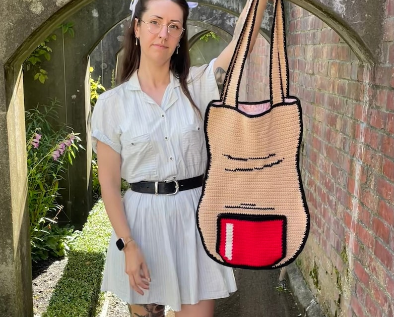 Toe-tally Awesome: This Crochet TOEt Bag Designed By Croaked It Is Kicking Ordinary Styles to the Curb