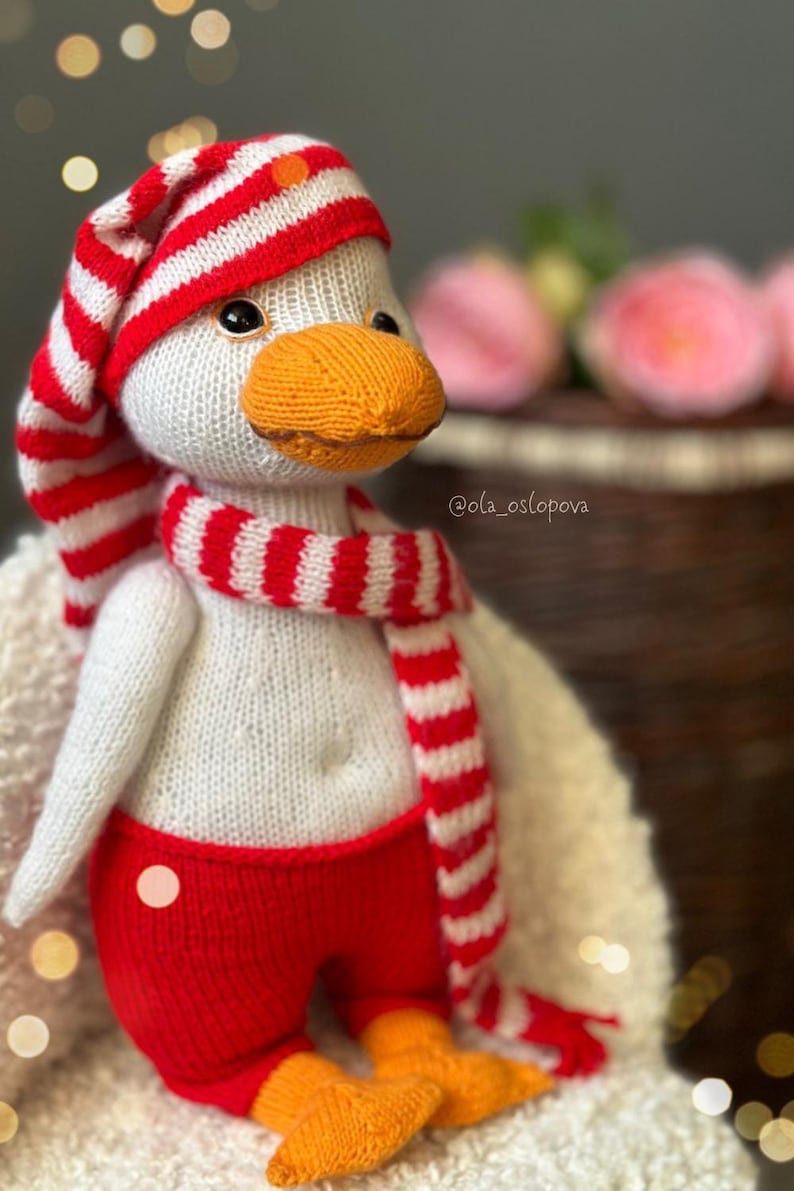 knit patterns designed by Ola of Ola Knitted Bears #knitting