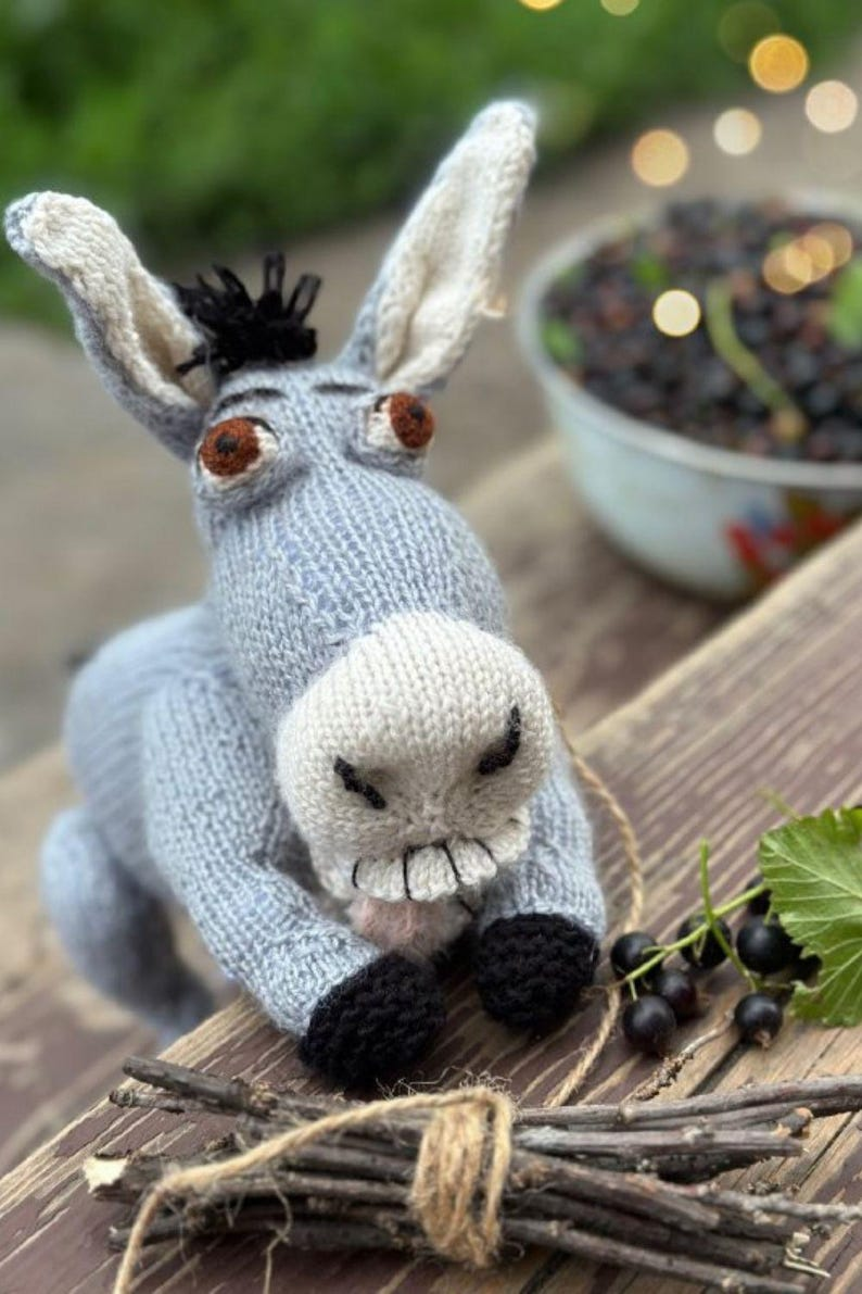 Knit Your Own Ogre Love Story ... Donkey Included ... Sass Guaranteed