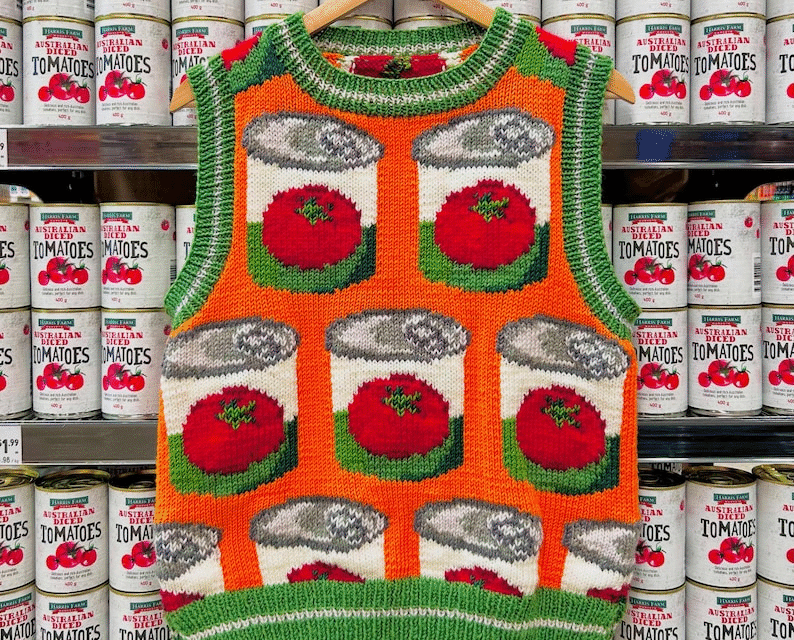 Souper Star: Knit Your Way to Wearable Pop Art Fame