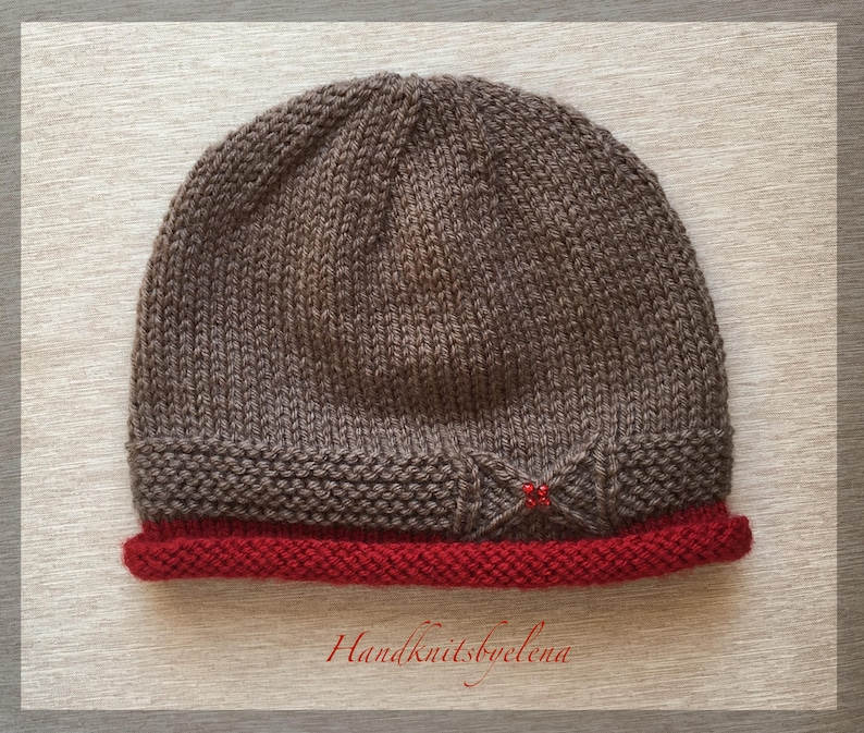 Simple Knit Hat Pattern - One Detail Changes Everything - In Sizes From Baby To Adult