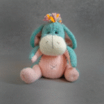 How Adorable Is This Sweet Knitted Donkey Plushie?