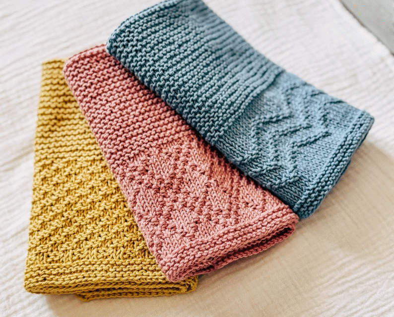 Knit a Simple & Stylish Dishcloth Set With These Beginner Patterns