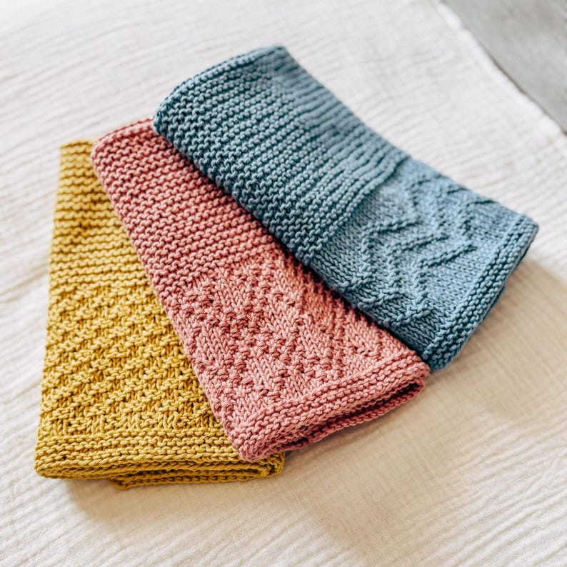 Knit a Simple & Stylish Dishcloth Set With These Beginner Patterns