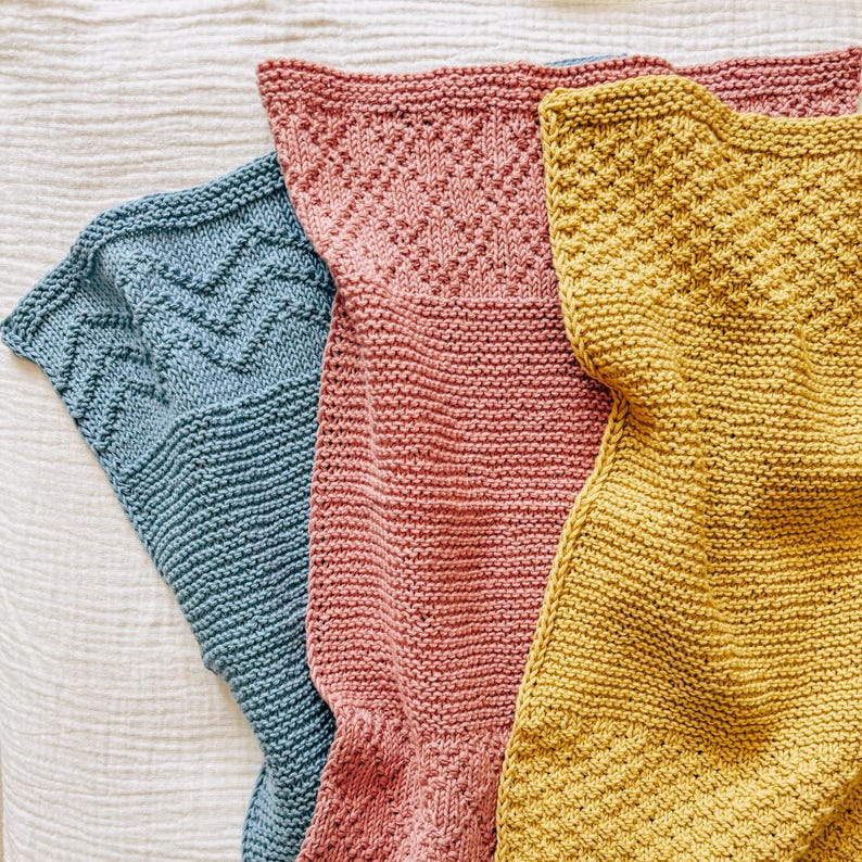 Knit a Simple & Stylish Dishcloth Set With These Beginner Patterns
