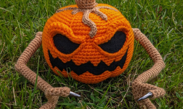 Crochet a Haunted Pumpkin Monster This Halloween – Introducing, ‘The Creepkin’