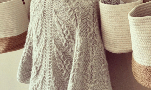 Make This Stunning Snow Fern Shawl, Knit Pattern By Kalurah Hudson