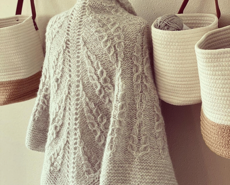 Make This Stunning Snow Fern Shawl, Knit Pattern By Kalurah Hudson