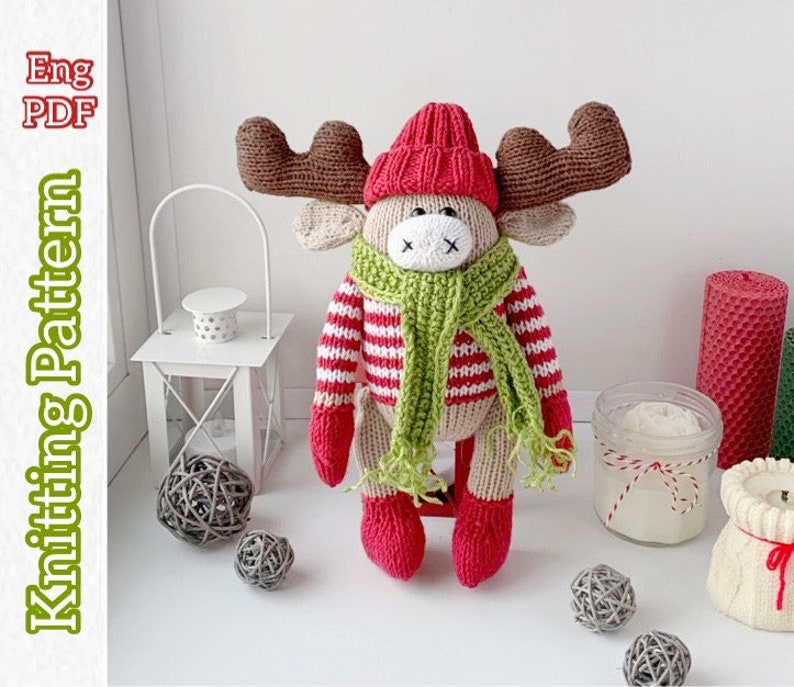 knitting pattern designed by Funny Rabbit Toys #knitting #amigurumi