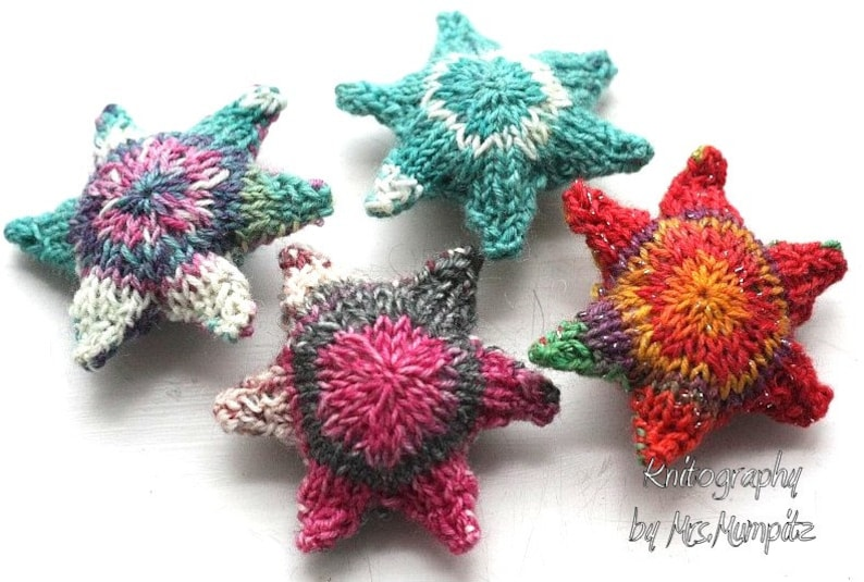 star patterns #knitting