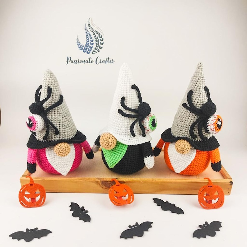 It’s a Gnome-Run: Get Hooking Crochet’s Cutest Halloween Trio!