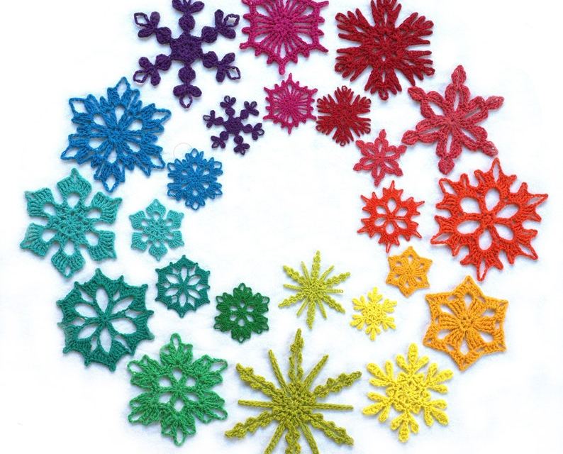 It’s A Symphony of Snowflakes! Crochet Your Way Through This 12-Pattern Set!