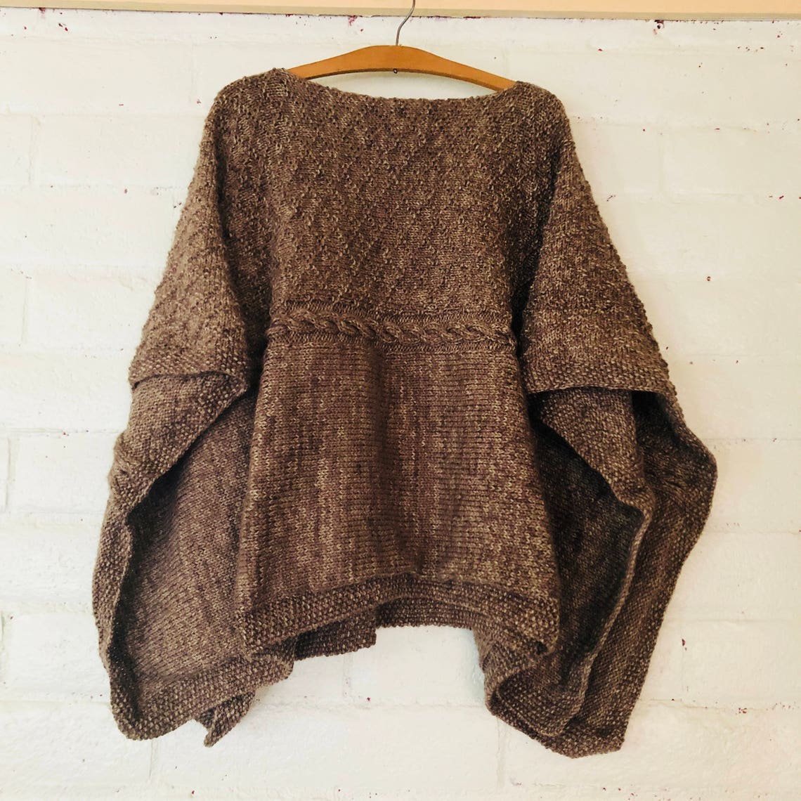 Start 2025 Wrapped in Style: Knit The Jerine Poncho Designed By ChrisAnn Torres