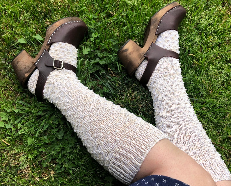 These Knee-High Bobble Socks Designed By ChrisAnn Torres Are The Very Definition of Awesomesocks!