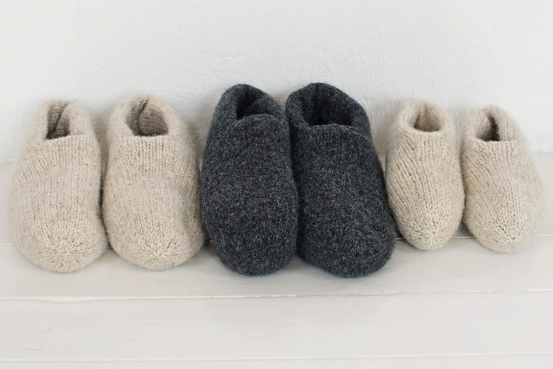 The Best Felted Slippers Patterns For Knitters & Crocheters - 6 Popular Patterns Including The Famous Sailor Slippers!