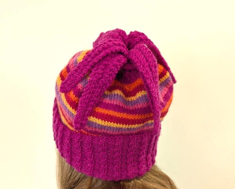 Knit a Raspberry Ripple Hat By The Wee Window … It’s Not Like The Others