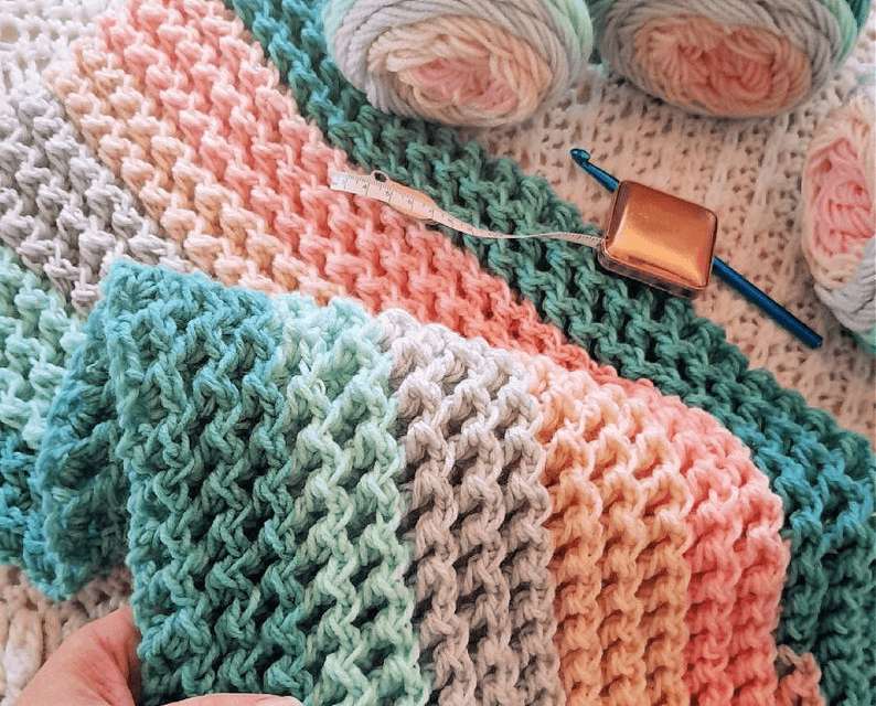 This Zigzag Waffle Blanket Has Serious Heirloom Energy – And It’s Popular For a Reason