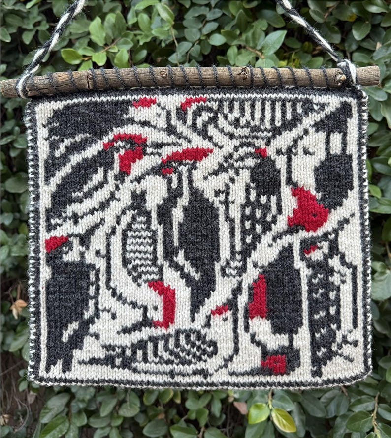 knit designed by Kerrigan Horn of Yarnquarium
