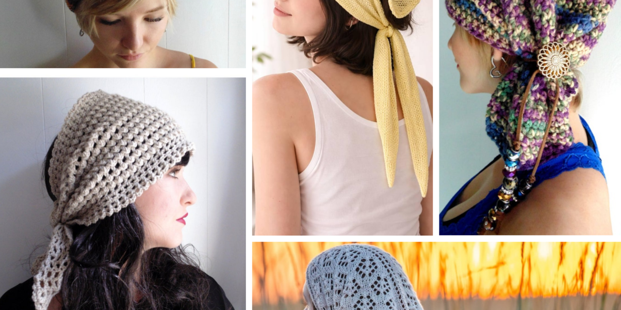5 Knit & Crochet Hat Patterns Giving Serious Rhiannon Vibes – Boho Headscarf Style
