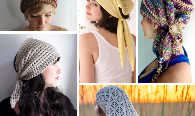 5 Knit & Crochet Hat Patterns Giving Serious Rhiannon Vibes – Boho Headscarf Style