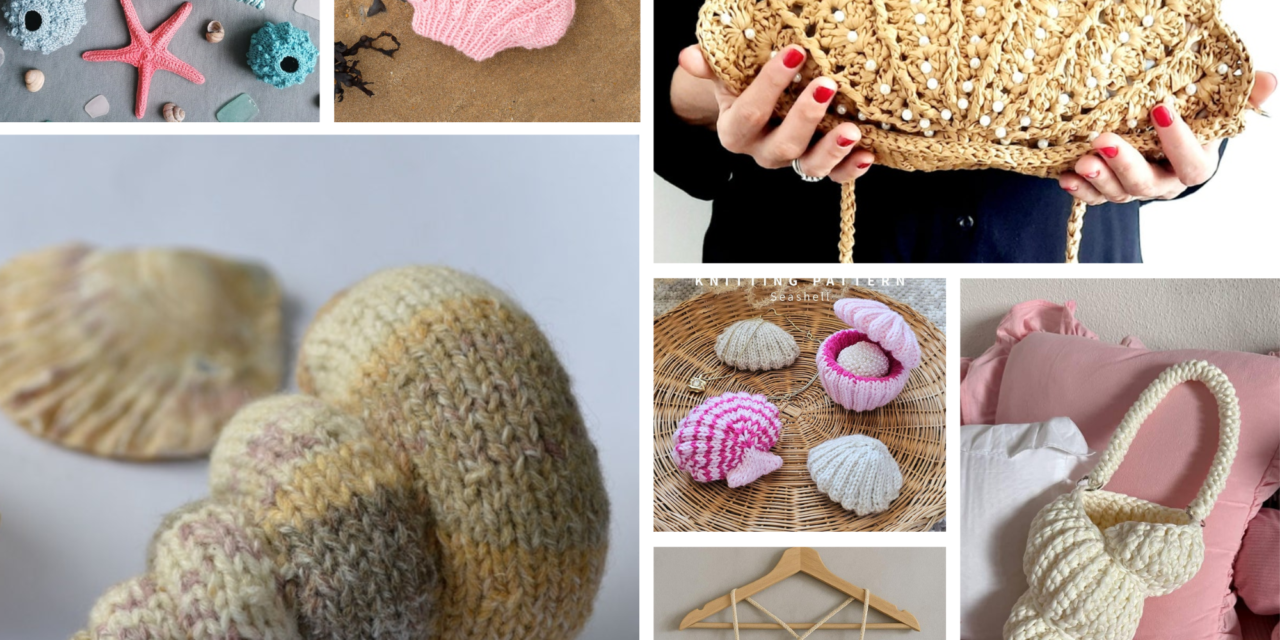 11 Knit & Crochet Patterns Inspired By Shells